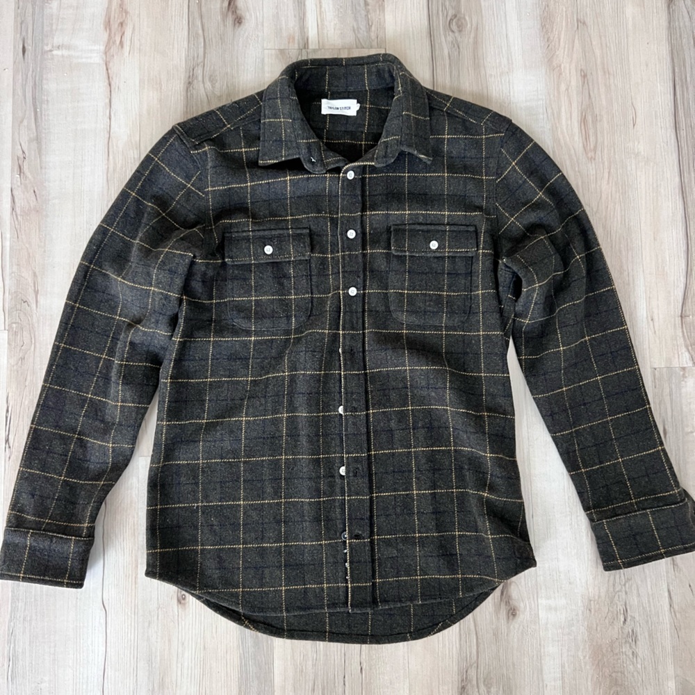 Taylor Stitch Heavyweight Flannel shirt